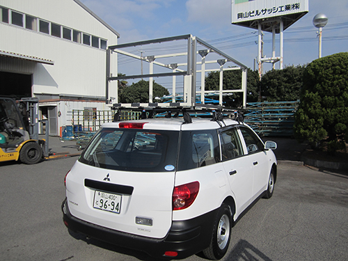 選挙カー看板台
